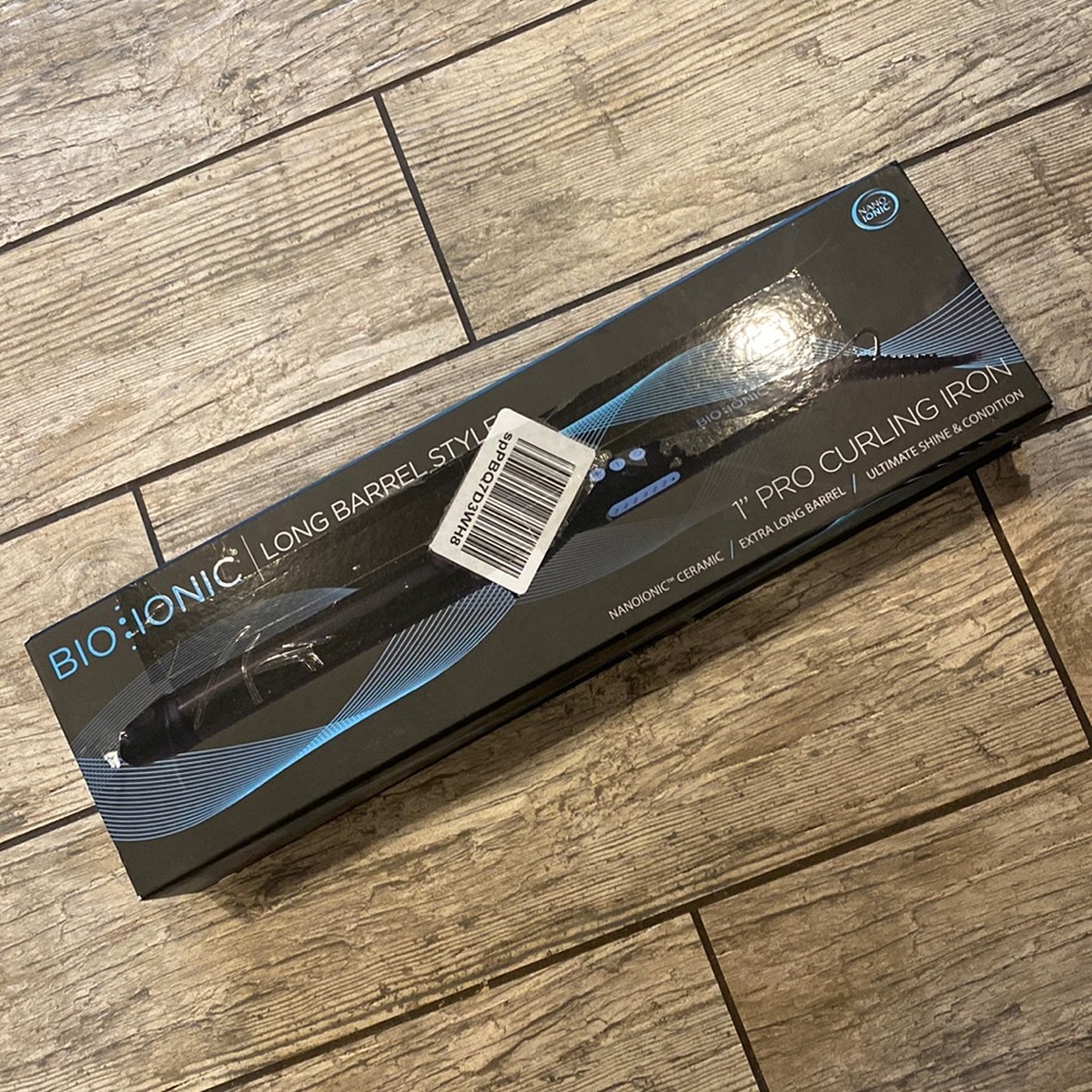 Bioionic 1” Pro Curling Iron Long Barrell